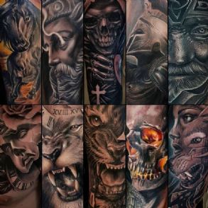 TATUAZH NE TIRANE NGA INKING TATTOO CREW (KENZO)